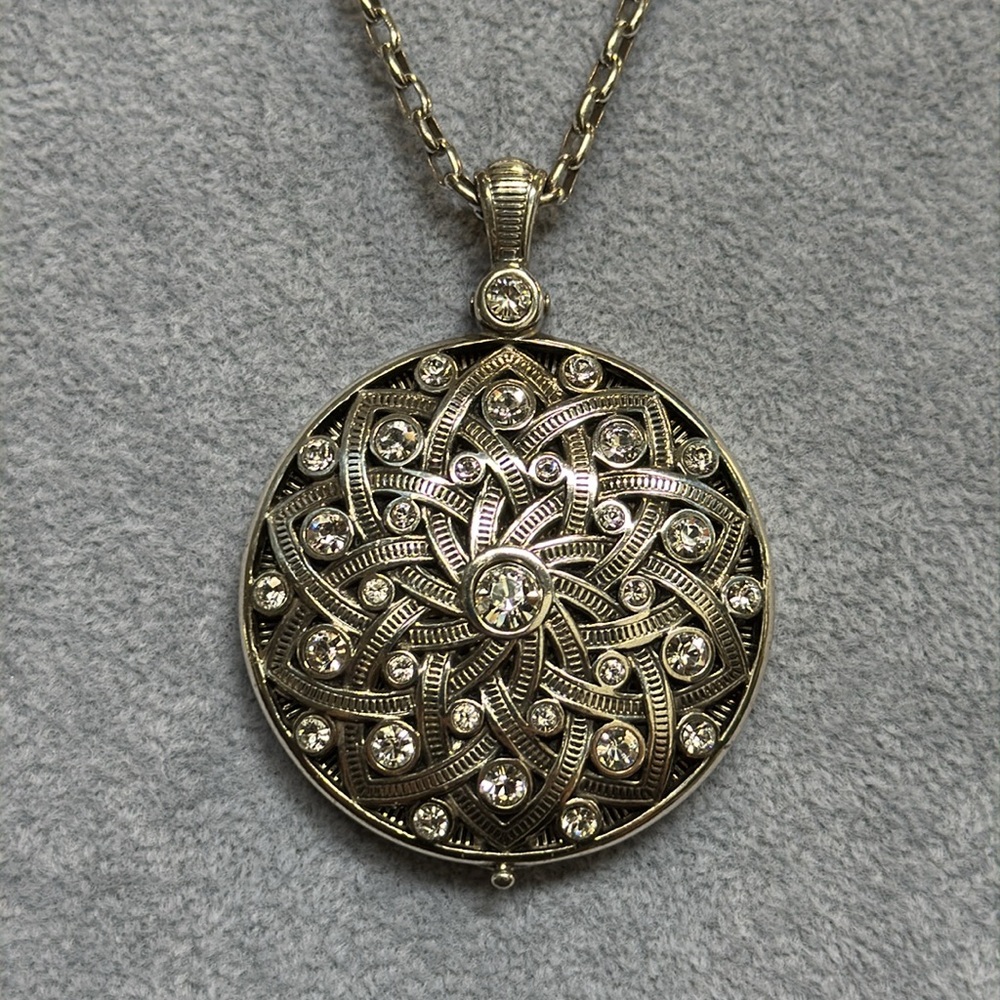 Brighton Mandala Mirror Necklace